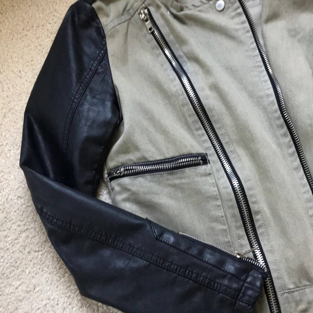 Jean/Leather Jacket - image 2